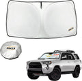 ROCCS Windshield Sun Shade fit for Toyota 4Runner 2010-2023 2024 2025,Foldable Front Window Sunshade Sun Visor Protector Blocks UV Rays Keep Your Car Cooler