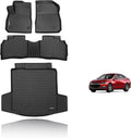 KELCSEECS® Floor Mats & Cargo Liner Custom for Chevy Malibu 2016-2025,All Weather Protection Anti-Slip TPE Floor Liners Full Set Chevy Malibu Accessories Black