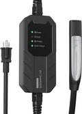 16 Amps Level 1 Tesla Charger, NEMA 5-15 Plug, Portable Electric Car Charger with a 23.5-Foot Cable, Compatible with Tesla Models X/Y/3/S and Cybertruck