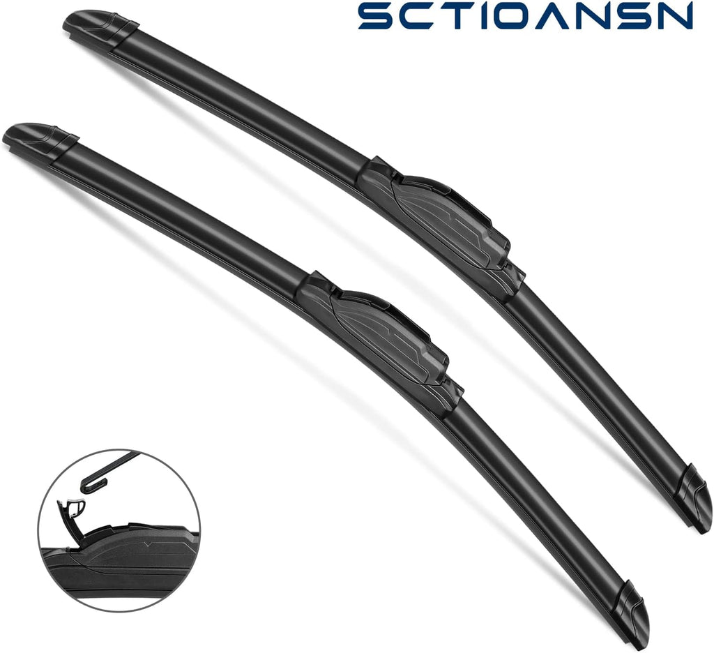 3 Wipers Set for Mazda CX-3 2016 2017 2018 2019 2020 2021, Original Equipment Replacement Windshield Wiper Front 22"+19" with 10 Inch Rear Wiper Blade (Pack of 3) J- HOOK