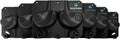 Ultimate Ski & Snowboard Wall Storage Rack - Fits any Ski or Snowboard - Save Your Rocker, Tips and Tails - Damage-free - 6x - Black