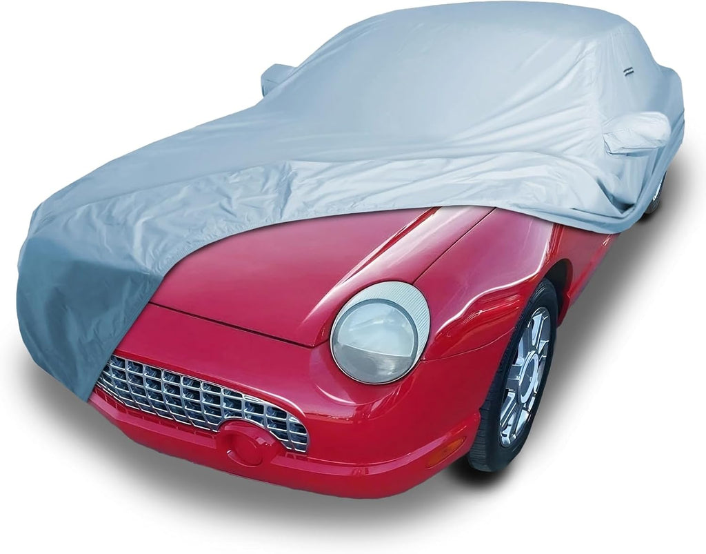 iCarCover 2002-2005 썬더버드용 맞춤형 자동차 커버, 방수 전천후 비 눈 UV 태양 우박 프로텍터, 자동차용, 자동차 액세서리, 전체 외부 실내 실외 자동차 커버