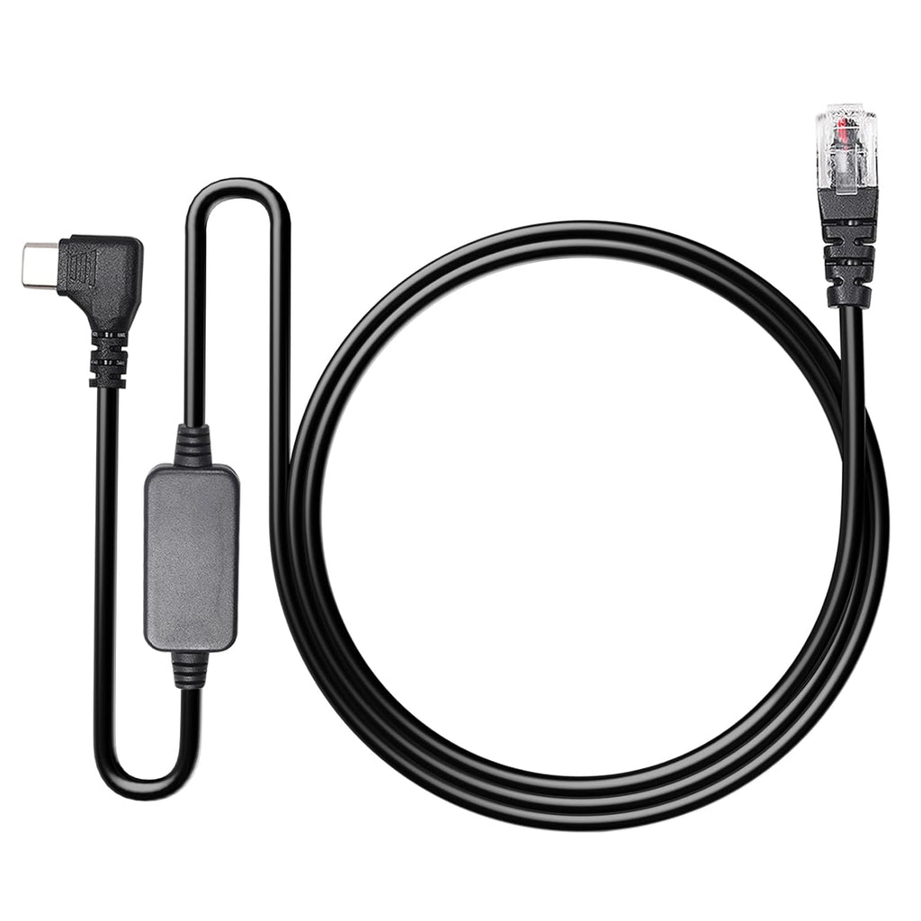 USB-C to RJ11 Plug Cable,Radar Detector Cable for Uniden R1 R3 R7 Escort MAX360 MAX 360c IX IXc Beltronics Cobra Passport 9500i Radenso XP etc(4.92FT)