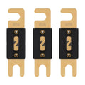 80A ANL Fuse 80 Amp Inline Blade Fuses 32V for Car Audio Inverter Automotive Stereo (Pack of 3 pcs)
