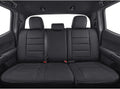 EKR Custom Fit Tacoma Rear Car Seat Covers for Select Toyota Tacoma 2016 2017 2018 2019 2020 2021 2022 2023 Access Cab - Second Row Only,Leather (Black)