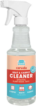 Seat & Carpet Instant Cleaner - Stain Remover Spray for Automotive Fabric Seats and Carpets, Grapefruit Scent, 16oz
