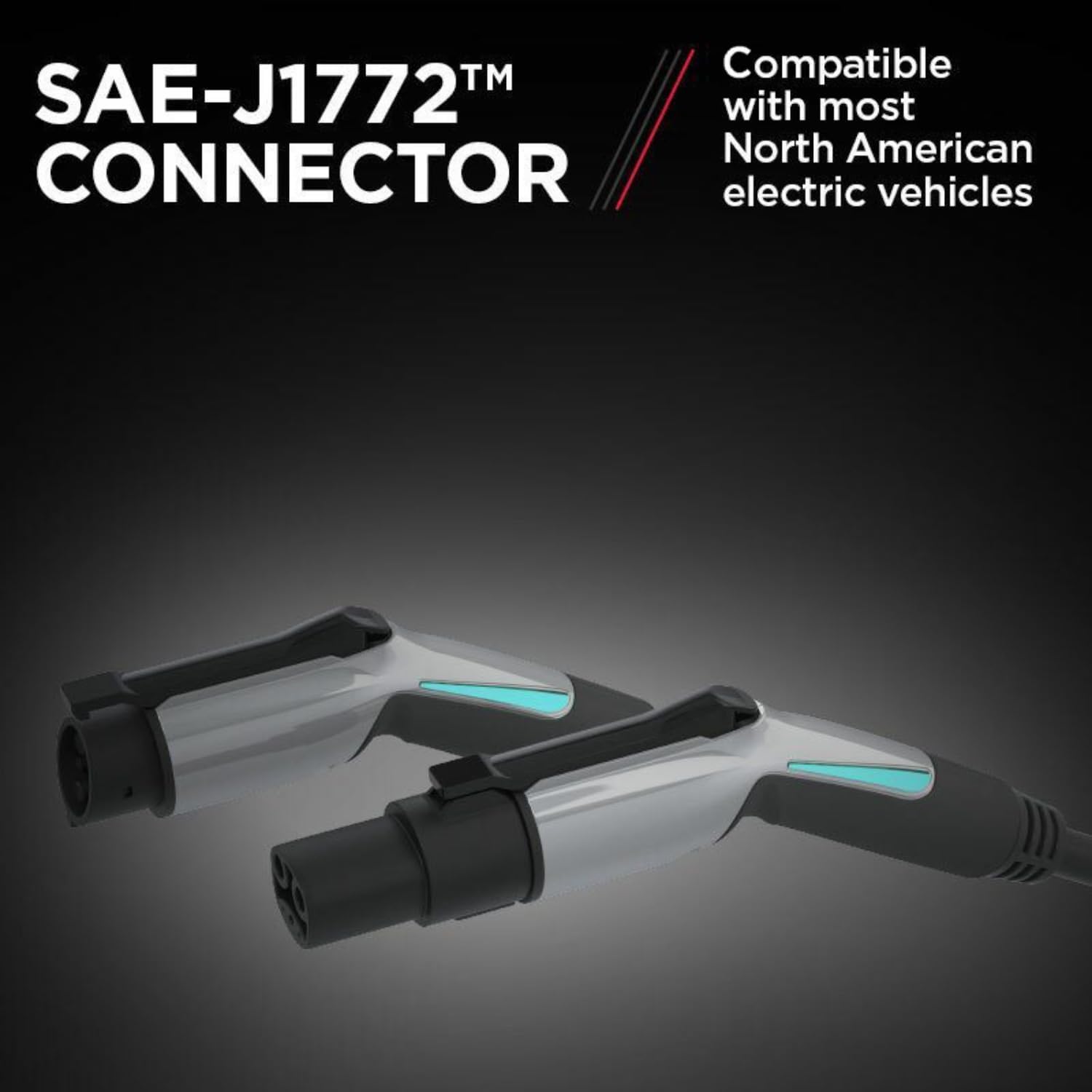 Schumacher Electric 240V / 40A Level 2 EV Wall Charger - NEMA 14-50 Plug - with Universal SAE-J1772 Connector - Wi-Fi & Bluetooth Enabled - Weather-Resistant for Indoor or Outdoor Use - SEV1600P1450