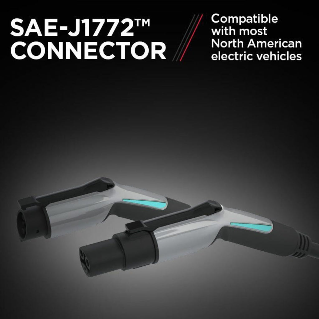 Schumacher Electric 240V / 50A Hardwired Level 2 EV Charger - with SAE-J1772 Universal Connector - Durable, Corosion Resistant for Home & Garage Installation - SEV1600HW