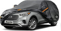 Kayme 7 Layers SUV Car Cover Custom Fit for Hyundai Santa Fe (2006-2025) Waterproof All Weather for Automobiles, Outdoor Full Cover Rain Sun UV Protection.Black