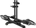 Hitch 2-Bike Rack, 200 lbs Capacity E-Bike Carrier Platform Mount, Up to 5’’ Fat Tire Bicyclefor 2’’ Receiver Cars Trucks SUVs Minivans RV, Trailer (Mate)