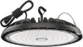 LED High Bay Light 200W, 30000LM 5000K Bright UFO High Bay Light [800W MH/HPS Eqv.] with 5' Cable US Plug, 100-277V ETL Listed Bay Lighting for Shop Garage Barn Warehouse