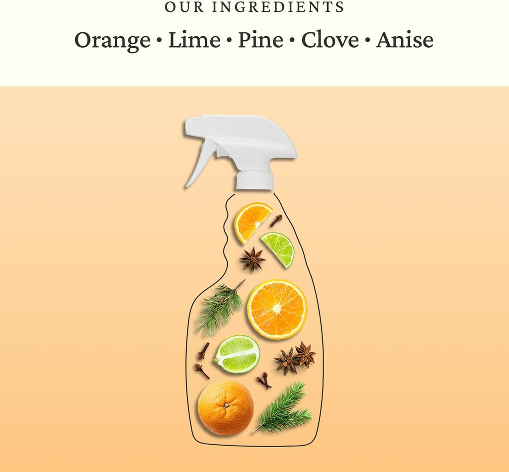 Fresh Wave Orange Scent Odor Eliminator Spray & Air Freshener, 24 fl oz. | Odor Absorber for Home, Furniture, Fabrics & Trash | Safer Odor Relief