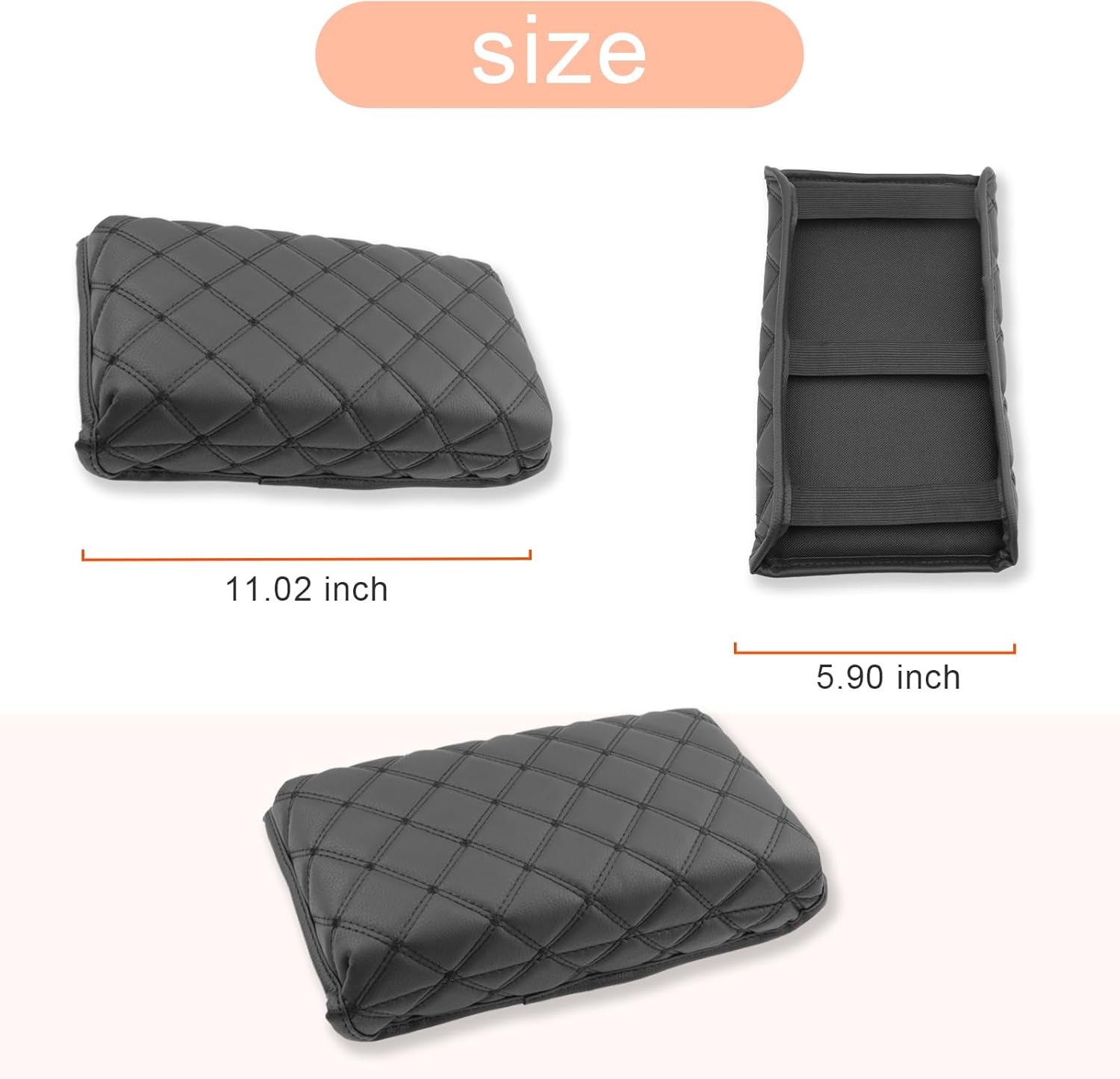 CDEFG for 2022 2023 2024 Hyundai Tucson Santa Cruz Center Console Armrest Cover Arm Rest Box Protector for Tucson Santa Cruz 2022 2023 2024 Interior Accessories