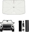 Umbrella Sunshade for Chevy Traverse Accessories 2024 2025, Foldable Windshield Cover Sun Shade Umbrella Visor with UV Block Windshield and Heat Insulation (for Chevy Traverse 2024-2025)