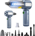 Mini Vacuum Cleaner, Cordless Car Vacuum, 17500PA High Suction, 3 in 1 Handheld Vacuum, Vacuuming, Blowing, Inflating, Deflation, Portable Vaccum with HEPA Filter for Cars,Desktop,Home SW106