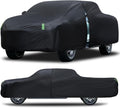 Car Cover Waterproof All Weather Full Outdoor Pickup Truck Cover Rain UV Protection, Size T2 Universal Fit for Ford F150 Chevy Silverado Dodge Ram 1500. (Fit Truck Length 221 to 228 inch)
