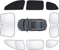 8pcs Car Window Shades for Subaru Ascent 2019-2024 2025 Accessories,Windshield Side Rear Full Sunshade,Sun Visor UV Blocking, Privacy Protection and Blackout for Camping Outdoor