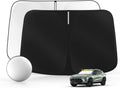 Windshield Sun Shade for Ch-evro-let/Chevy Trax (LS/1RS/LT/2RS/ACTIV) 2024 2025 2026 Foldable Sunshade Custom Fit Front Window Car Interior Accessories Protector Blocks UV Rays