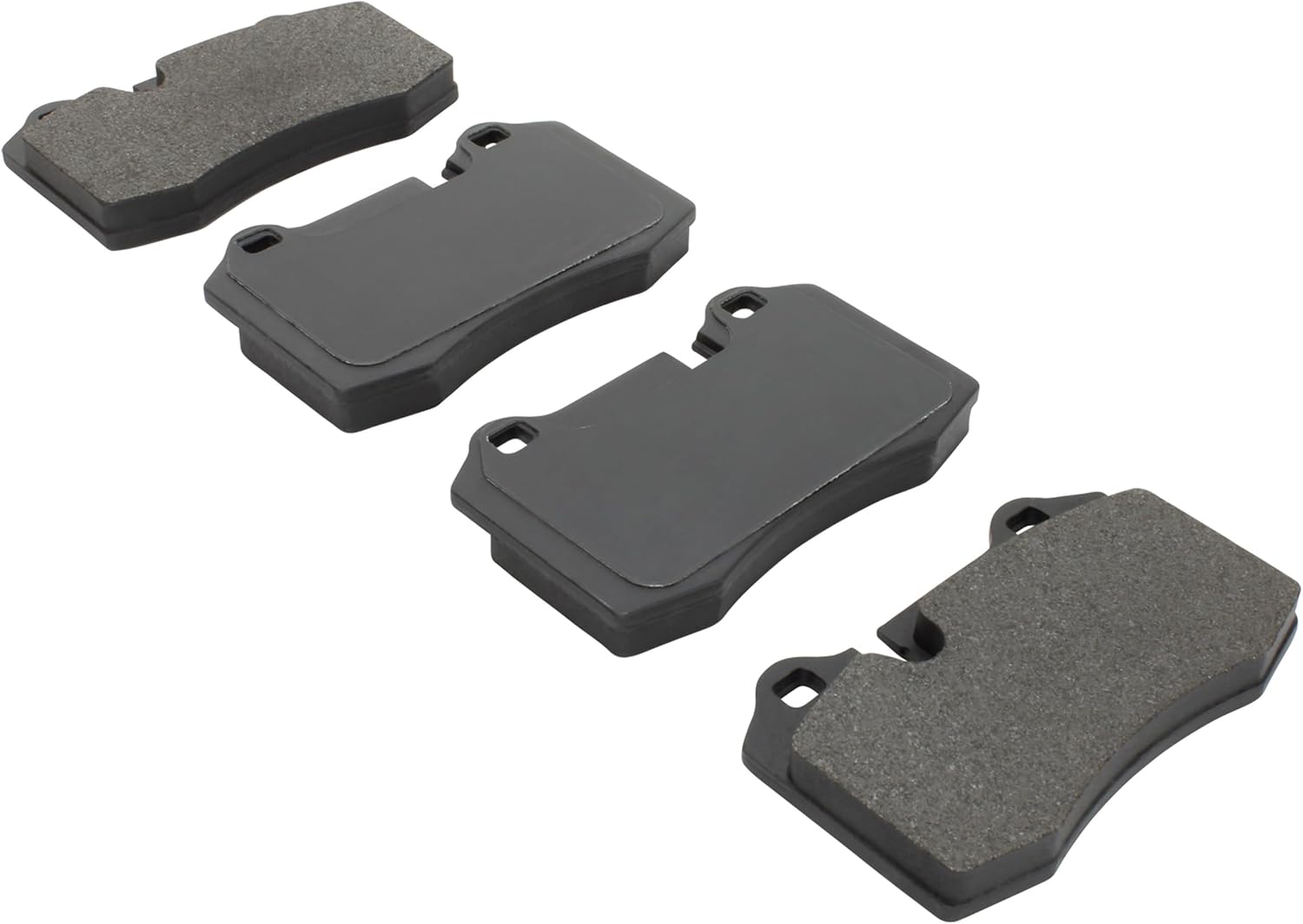 Premium Semi-Metallic Front Brake Pads (1001-1127M) Compatible with Ferrari 360 2004