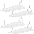 LED Linear Shop Lights 150W, 22500LM Led High Bay Lights 5000K Daylight 120-277V, 4-Pack Led Garage Light for Shop Workshop Store Commercial Supermarket Warehouse Basement Exhibition Room ETL