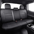 EKR Custom Fit Tacoma Rear Car Seat Covers for Select Toyota Tacoma (Petrol) 2024 2025 Double cab SR,SR5,TRD Sport,TRD Off-Road,Limited - Second Row Only,Neoprene (Black)