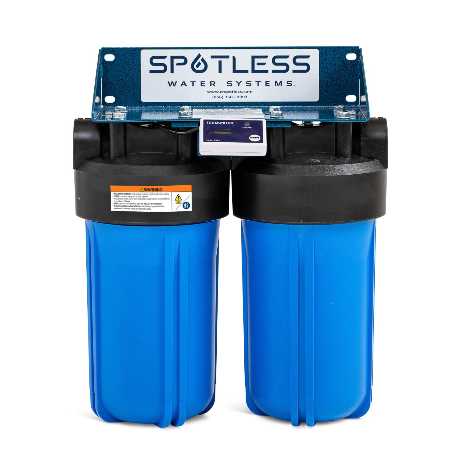 Spotless Water Systems - DIW-10, Simple Window, Solar Panel, RV & Car Wash System, Works for All Vehicles, Motorcycles, Bikes, Boats, Planes, Yachts, Towel Drying Eliminated