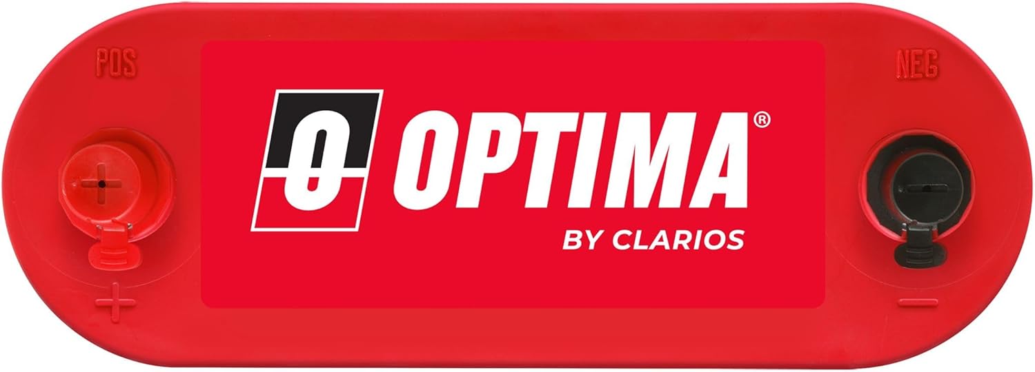 OPTIMA Batteries High Performance 6V RedTop Sealed AGM Car, Truck and SUV Starting Battery, 800 CCA, SAE Terminal, Maintenance Free, Versitile Mounting, 6 Volt