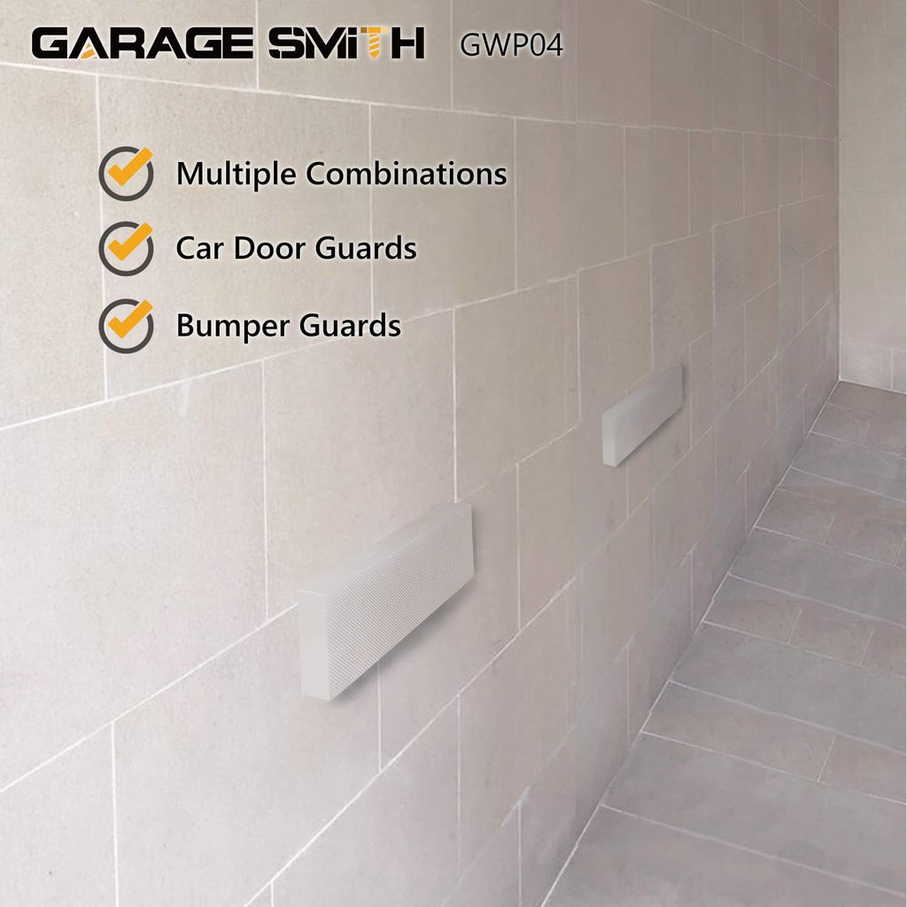 Garage Smith GWP04 Garage Wall Protector Car Door Protectors, Designed in Germany (4-Pack)