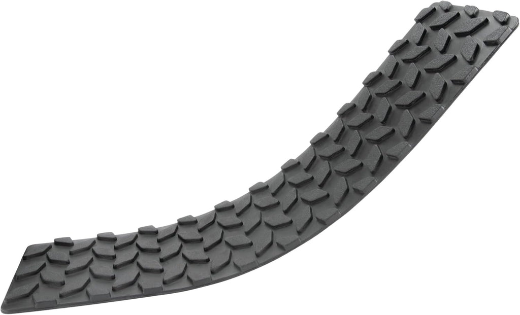 Performance Tool W1893 4-Inch x 15-1/2-Inch Diamond Tread Rubber Step Mats - Non-Skid Adhesive Traction for Trailers, Trucks, Boats, and More
