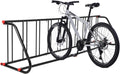 Commercial Grid Bike Rack for 10 Bikes - Heavy Duty Metal Bike Stand Floor, Outdoor Bicycle Parking Rack for Garage, Retail, School, Backyard, Bike Shop (Single Side)
