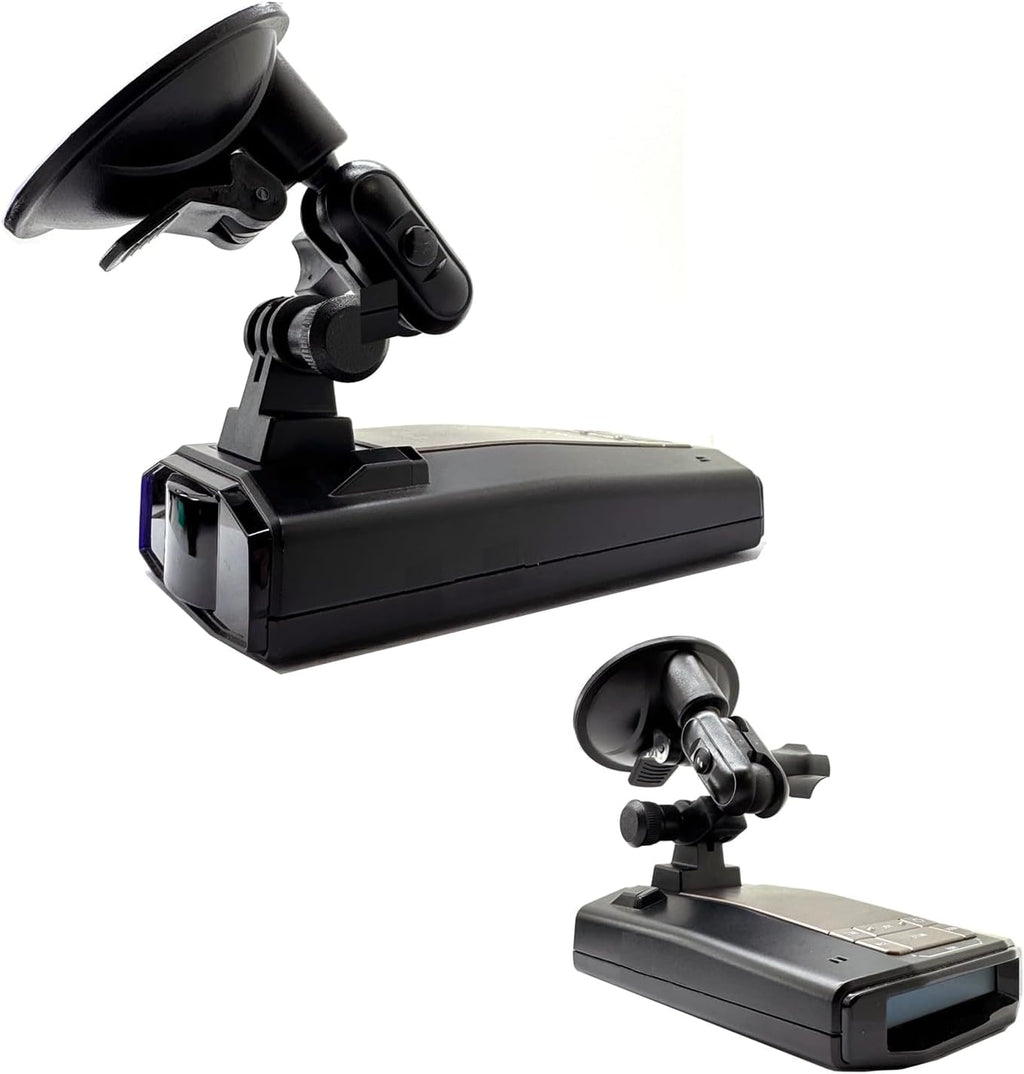 ChargerCity Replacement Windshield Suction Mount w/Magnetic Dock Cradle for RAD 700i Dual Pro 360 & Road Scout Radar Detectors (EZ Magnet Connection)