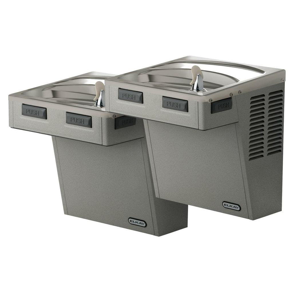 Elkay EZO8 8 GPH ADA Wall Mount Single Level Hands Free Water Cooler - Stainless Steel