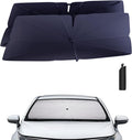 Windshield Sun Shade Umbrella for Toyota-Corolla-2019-2023 2024 2025: Corolla (Not for Corolla Cross) 4-Layers Front Car Window Shades - Foldable Double Thickened Sunshades Block UV Keep Cool