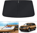 KUST Windshield Sun Shade for 2013-2020 Nissan Pathfinder Sunshade Window Sun Visor Protector Foldable Blocks UV Rays Keep Your Car Cooler