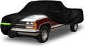 Waterproof Car Cover Compatible with Chevrolet C/K 1500/2500/3500 1988-1999, 2 Door Regular/Standard Cab Short Bed 300D All Weather Classic Car Covers with Zipper Door for Snow Rain Protection