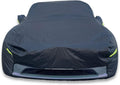 Car Cover Custom Fit for Tesla Model Y, Waterproof All Weather Full Exterior Cover Rain Snow UV Protection with Door Zipper Charging Port