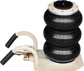 CXRCY 3 Ton Air Jack for Cars & Trucks - 6600LBS Capacity Pneumatic Airbag Jack with Short Handle, Fast Lifting up to 16 Inch for Cars,Trucks (White Triple Bag Air Jack)