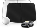 Windshield Sun Shade for Kia Sportage 2018-2022 Foldable Sunshade Custom Fit Front Window Car Interior Accessories Protector Blocks UV Rays