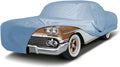 iCarCover Premium Car Cover for 1958 Chevy Del Ray Heavy Duty Waterproof All Weather Automobiles Custom Fit Indoor Outdoor UV Snow Protection Covers with Straps and Bag