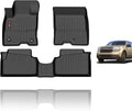 KELCSEECS Floor Mats Custom for 2025 2024 Ford Maverick Hybrid 2023 2022 Ford Maverick Hybrid All Weather Protection TPE Heavy Duty Automotive Floor Liners Fits Front& 2nd Row Accessories Black