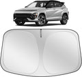XHRING Windshield Sun Shade Sunshade Compatible with Hyundai Kona 2025 2024 Accessories Car Front Window Sun Shield Cover