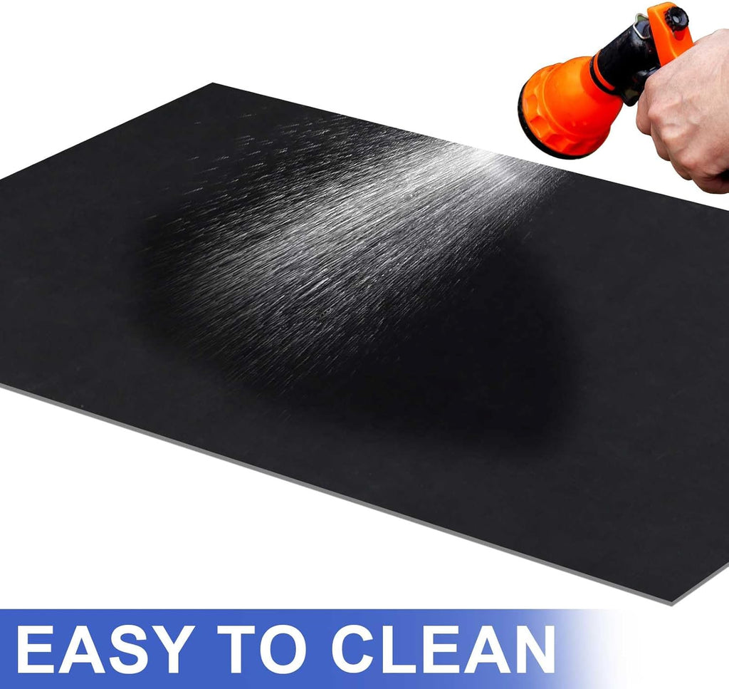 Motorcycle Mat 78 x 31 Inch Garage Floor Rug Washable Parking Mats for Garage Floors Non Slip Oil Absorbent Pad Rubber Backing Layer Protects Floor from Spills Drips Stains(Arrow Style)