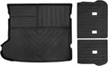 Fit 2022-2024 Kia EV6 Cargo Liners - Trunk Mat with Backrest Mats, All-Weather Guard Rubber Accessories