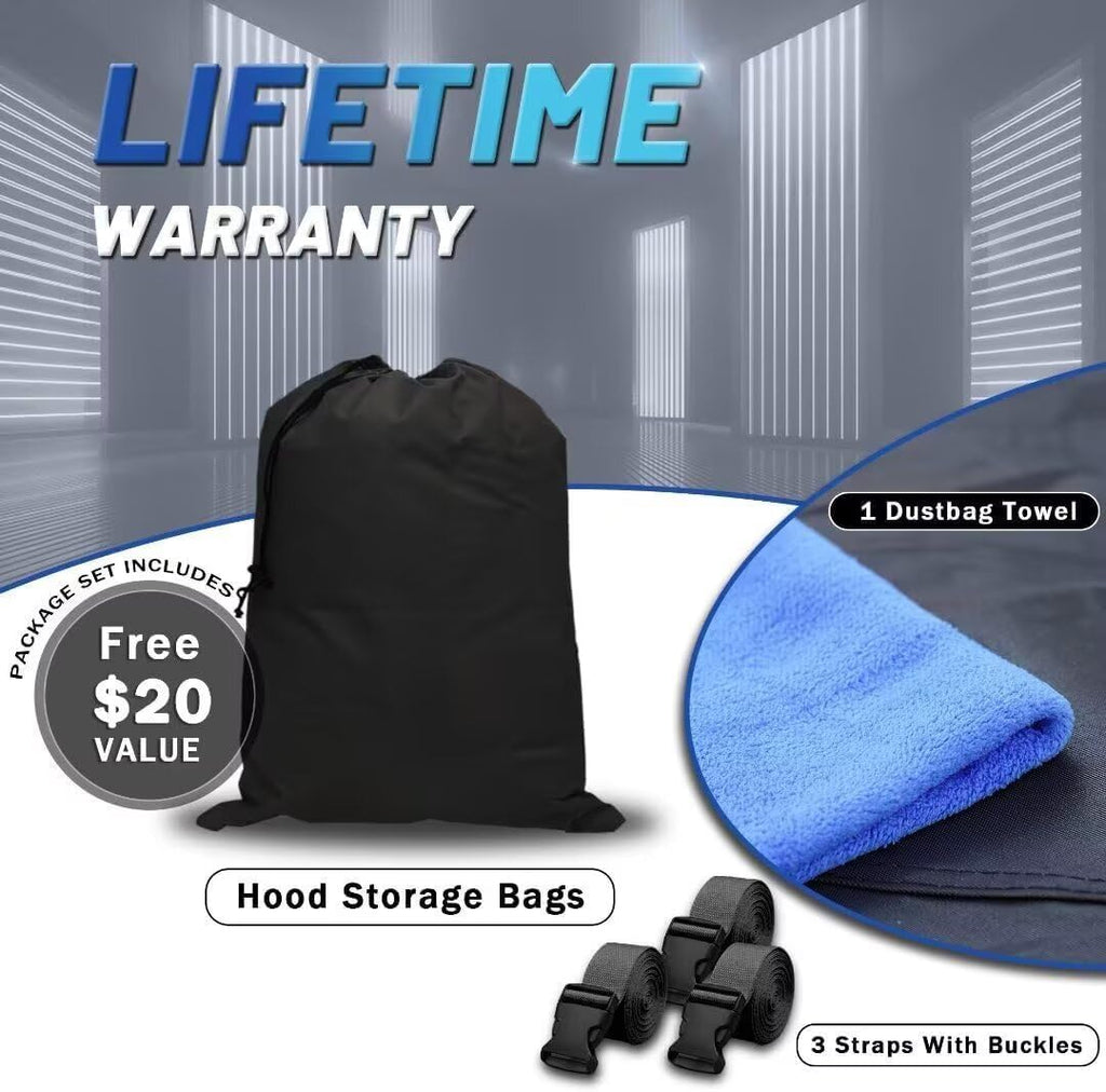 Ford F250 Truck Cover Custom Fit 2001-2026 Crew Cab Short Bed(6.8') with Door Zipper, 10 Layers Outdoor Heavy Pickup Truck Cover Waterproof All Weather, Wind Dust Sun Protector.