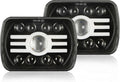 5x7 7x6 Inch LED Headlights, H6054 80W Headlights, Turn Signals, DOT Approved, High/Low Beam, DRL, Compatible with Jeep Wrangler YJ, Cherokee XJ, Chevy Express, Ford F150, Cars, Trucks, Pickups