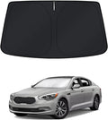 KUST Windshield Sun Shade for Kia K9/K900 2013–2018 Custom Fit Window Shade Sun Visor Cover Foldable Blocks UV Rays Keep Your Car Cooler