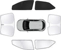 6pcs Car Window Shades for Toyota Corolla 2014-2019 Accessories,Windshield Side Rear Full Sunshade,Sun Visor UV Blocking, Privacy Protection and Blackout for Camping Outdoor