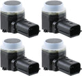 AUTOKAY Rear PDC Parking Aid Reverse Backup Sensor for Ford F-150 F-250 Super Duty F-350 Super Duty 2015-2018, 4 Pcs Rear Reverse Parking Aid System Backup Sensor Replaces HC3Z-15K859-A
