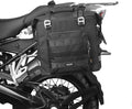 Rhinowalk Motorcycle Saddlebag Waterproof Luggage Bag Quick Release Motorcycle Side Bag 25L Fits Most Adventure and Sports Bike Motorbike Racks (Black, 1 pcs)