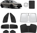 8pcs Car Window Shades for 11th Gen Honda Civic (NOT Hatchback) 2022-2025 Accessories,Windshield Side Rear Full Sunshade,Sun Visor UV Blocking, Privacy Protection and Blackout for Camping Outdoor